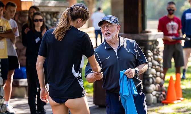 A 44-time Coach of the Year award winner, Pee Wee Halsell was named a GNAC Coach of the Year 26 times between cross country, indoor and outdoor track and field.
