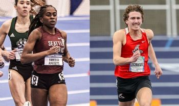 Aniteye, Schmidt Are Indoor T&F Athletes Of The Year