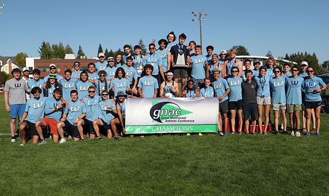 Western Washington's 209.5 team points was 85 points better than second-place Western Oregon. Photo by Amanda Loman.