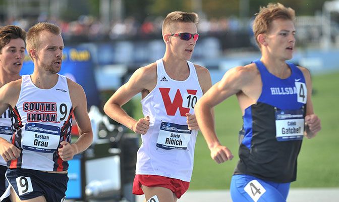 Ribich's time at the Portland Track Festival ranks him among the top-25 among U.S. athletes this season. Photo by Joe Reinsch.
