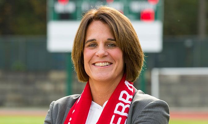 Theresa Hanson is in her seventh year as the senior director, athletics and recreation, at Simon Fraser.