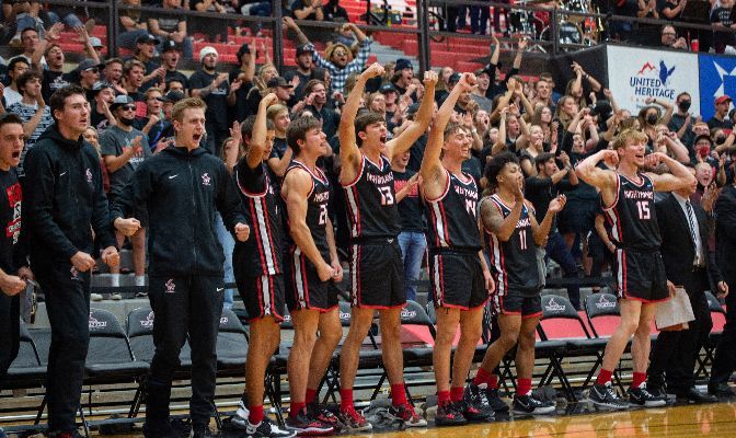 The Northwest Nazarene men's basketball team rode a strong paint presence to a 71-64 win over local rivals College of Idaho in front of a raucous home crowd of 2,154.
