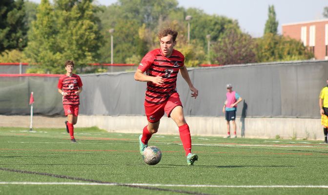 Nils Knosala tallied three goals and two assists in 16 matches for NNU in the 2021 season.