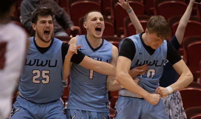 The Western Washington men's basketball team had two reasons to celebrate this week, with D'Angelo Minnis and Lucas Holden each hitting go-ahead three-pointers in the final two seconds.