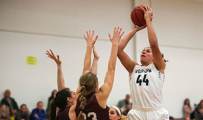 Western Washington's Tia Briggs was the last GNAC Player of the Week, averaging 18 points per game at the South Point Holiday Hoops Classic.