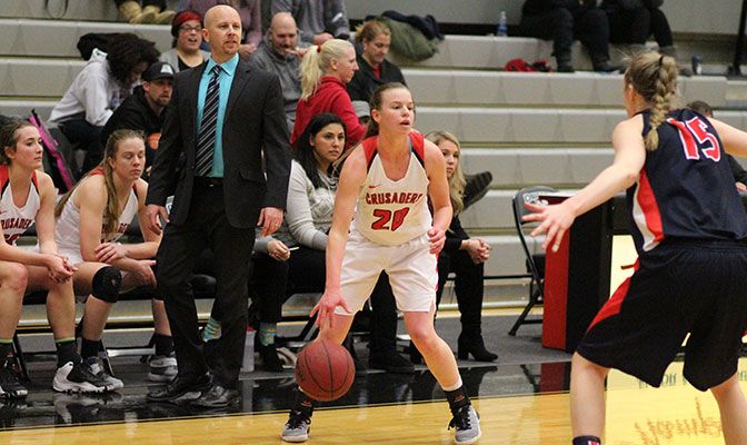 Emma Logan played in 13 games for No. 4 seed Northwest Nazarene, which will play Seattle Pacific at 2:15 p.m. on Thursday.