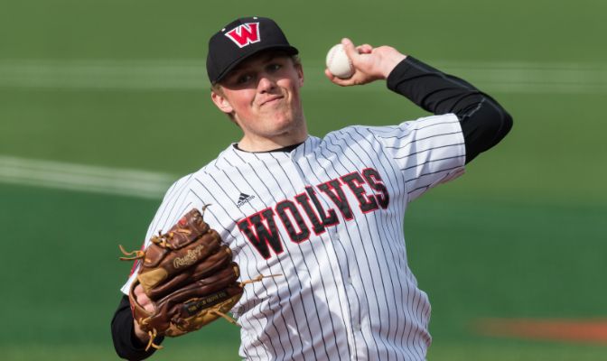 Western Oregon's Kolbe Bales was named the GNAC Baseball Newcomer of the Year and was one of 13 WOU selections to the all-conference team.