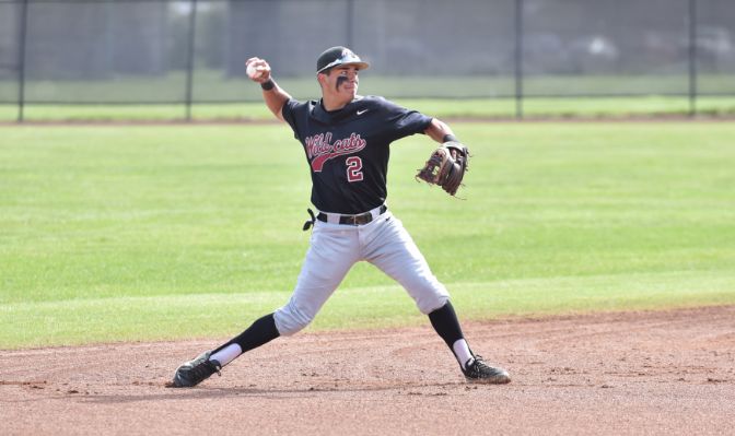 In his first start of the tournament, Central Washington shortstop Christopher Dalto went 1 for 4 with an RBI.