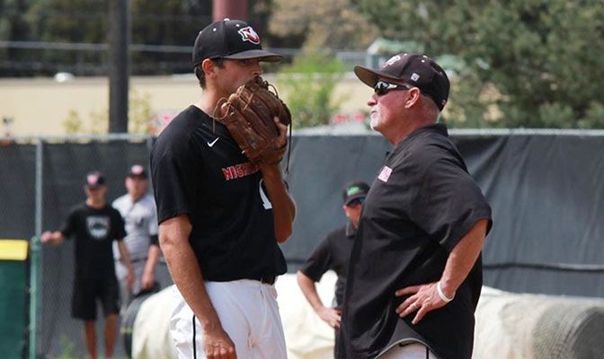Musgraves finishes with 121 wins at NNU head coach and has 705 wins as a collegiate head coach. Photo by Jeanette Knerr.