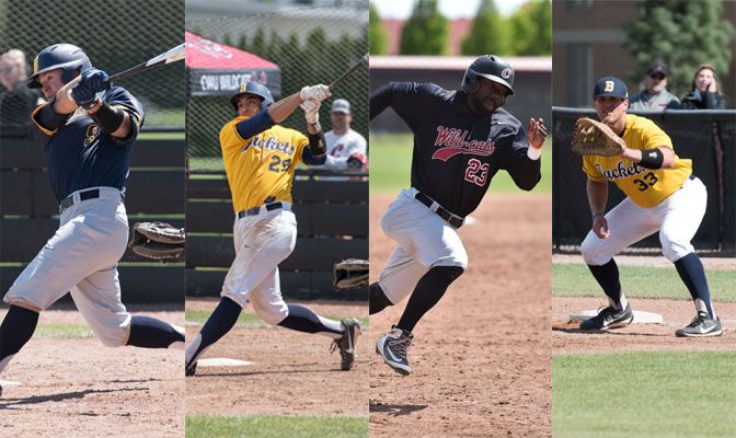 All four players were named to the 2018 National Collegiate Baseball Writers Association (NCBWA) Division II All-West Region Team earlier this month.