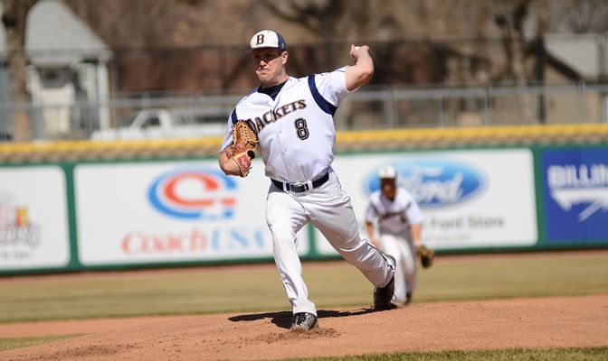 MSUB pitcher Brady Muller was one of nine Yellowjackets to be named to the all-academic team.