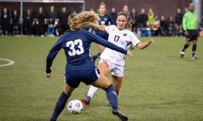 Makena Rietz scored 51 seconds into SPU's win over Western Washington and two goals against Simon Fraser on Saturday.