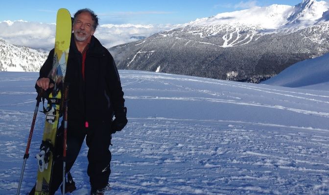 Peter Ruben has been a professor at Simon Fraser for 13 years and enjoys exploring the mountains and skiing.