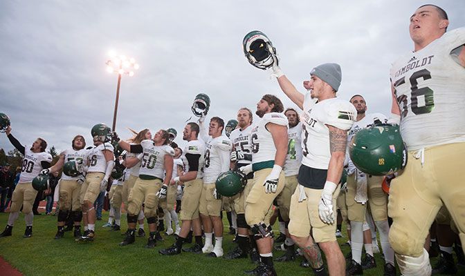 Humboldt State went 10-2 in 2015 and undefeated in GNAC play. Their only two losses were on the road at Midwestern State and in the playoffs to eventual national champion Northwest Missouri State.