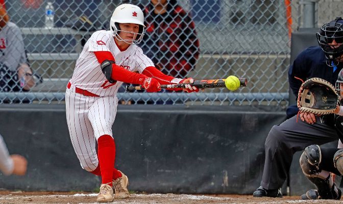Simon Fraser's Megan Duclos enters the week second in GNAC history with 78 career stolen bases.