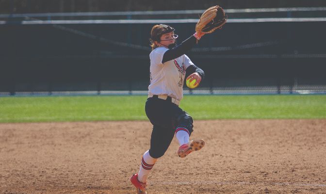 NNU senior Sidney Booth earned NFCA second-team and D2CCA third-team All-America honors for the 2024 season.