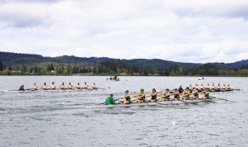 It Is Anyone's Race At GNAC Rowing Championships