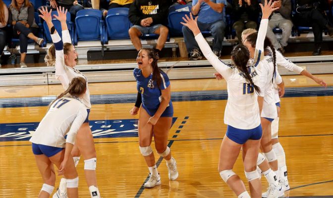 Setter Cate Whiting earned GNAC Offensive Player of the Week honors after leading the Nanooks in a pair of come-from-behind wins.