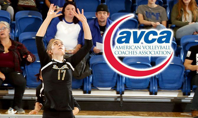 This is the second time Cate Whiting has earned AVCA Division II Player of the Week honors. She was last recognized on Oct. 9, 2018.