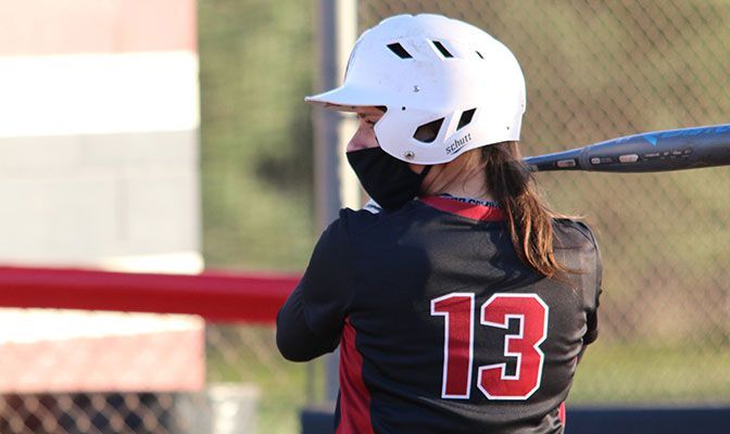 Theresa Moyle went 10 for 17 with 10 RBI, two doubles and three home runs as part of Central Washington's 37 runs and 48 hits against Montana State Billings.