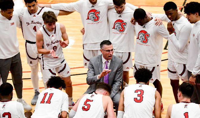 Saint Martin's earned GNAC Team of the Week honors after taking a pair of wins over Montana State Billings and Seattle Pacific last week to extend the Saints' winning streak to nine games.