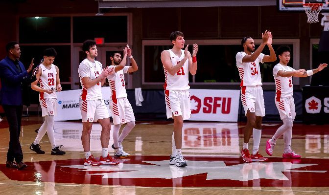 Simon Fraser men's basketball earned GNAC Team of the Week honors for the first time since the 2018-19 season after picking up two big road wins over Western Oregon and No. 7 Saint Martin's last week.