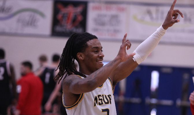 MSUB's Jalen Tot became the second Yellowjacket to earn GNAC Player of the Year honors.