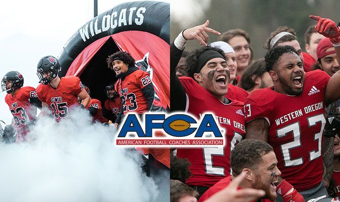 Central Washington and Western Oregon both finished with 7-4 overall records in 2019. The Wildcats are picked first and second, respectively, in the GNAC Preseason Poll.