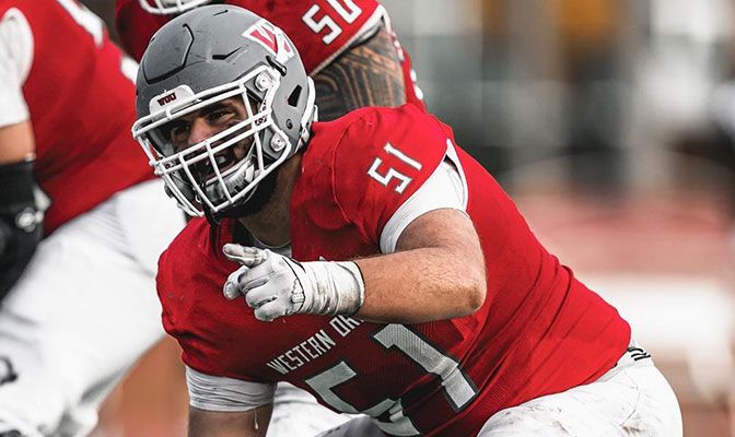 Center Of Attention: Pruitt Earns AFCA All-American Honors