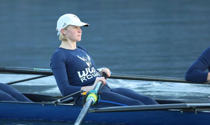 Jessica Smithlin is a junior on the Western Washington women's rowing team and a member of the Great Northwest Athletic Conference's Student-Athlete Advisory Committee (SAAC).