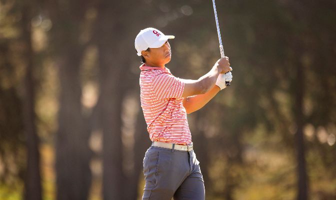 Simon Fraser's Michael Crisologo was named the GNAC Men's Golfer of the Week after leading all conference golfers at the Tim Tierney Pioneer Shootout.