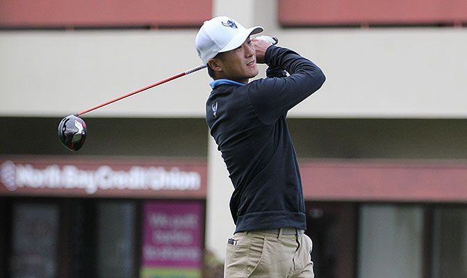 Jordan Lee tied for medalist honors at the NCAA West Regional Spring Preview with a three-round score of 8-under-par 208.