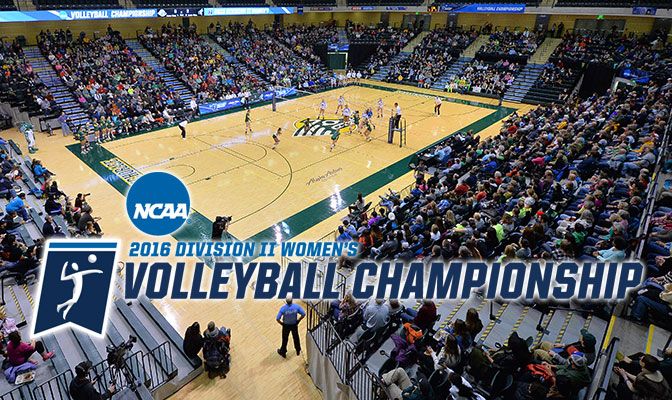 Alaska Anchorage and the Alaska Airlines Center hosted the West Region Championships in 2015. It is the third consecutive year that a GNAC team is hosting the tournament.