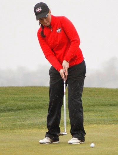 NNU's Samantha Miller was one of three Crusader golfers to place in the top 20.