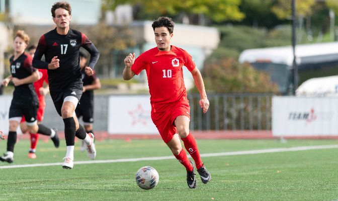 Simon Fraser's Michael Hennessy became just the third player in conference history to score five or more goals in a single game last week, netting five against Saint Martin's last Thursday.