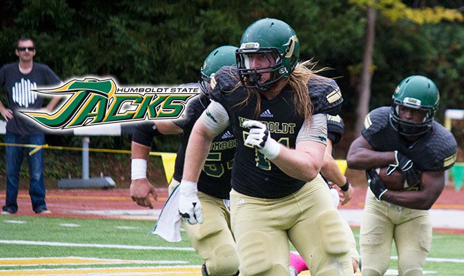 Offensive lineman Alex Cappa is one of the standout returnees for Humboldt State.