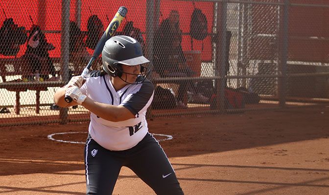 Concordia's Karley Yoshioka was named the GNAC Softball Player of the Week for the second consecutive week after going 4 for 5 in Wednesday's sweep of Northwest Christian.