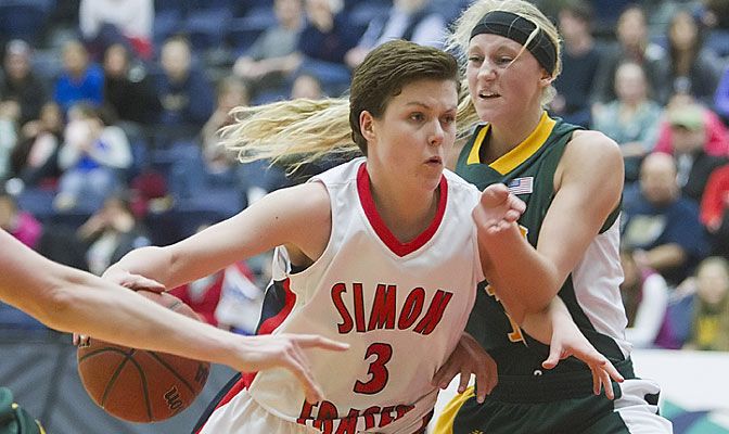 Erin Chambers of Simon Fraser ranked sixth in the nation last year in points per game.