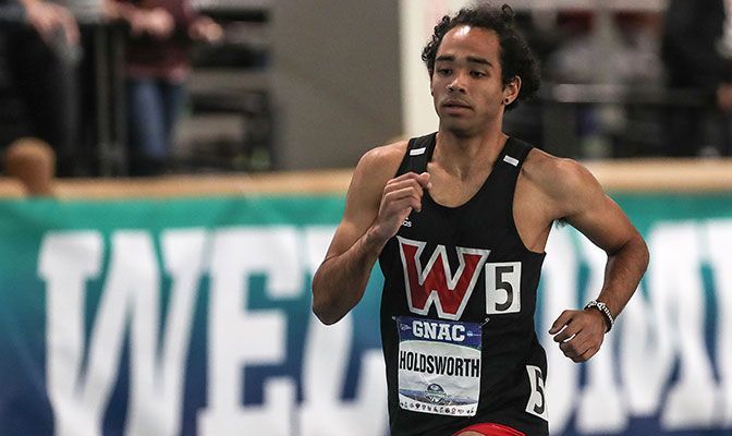 The GNAC record-holder in the indoor 800 meters, Derek Holdsworth continues to find competition opportunties despite the COVID-19 pandemic.