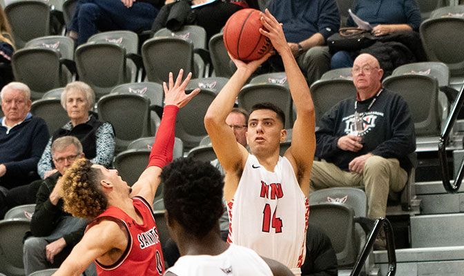 During the 2019-20 season, Adalberto Diaz averaged 9.5 points and 4.5 rebounds per game. He started 49 of 50 game in his two years with the Nighthawks.