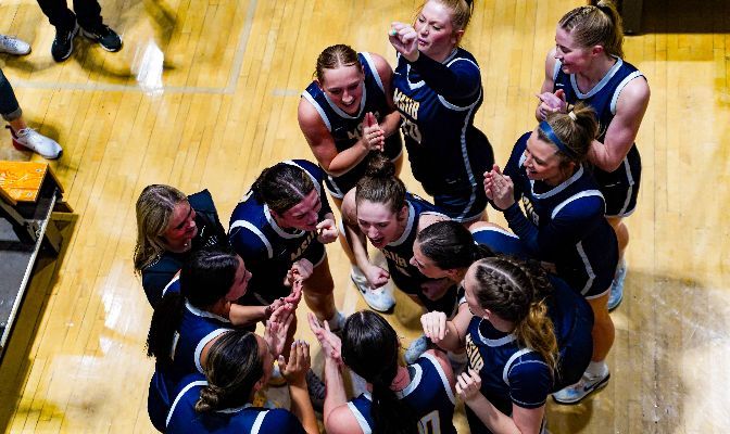 MSUB won its first two rounds of the 2024 NCAA West Region Championships, including Saturday's semifinal against No. 1 seed Azusa Pacific, to make it to earn GNAC Team of the Week honors.
