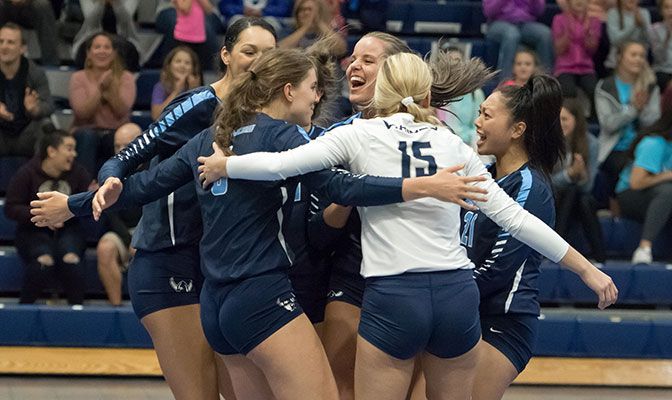 Western Washington enters this week's matches against Western Oregon and Concordia on a 36-match GNAC winning streak.