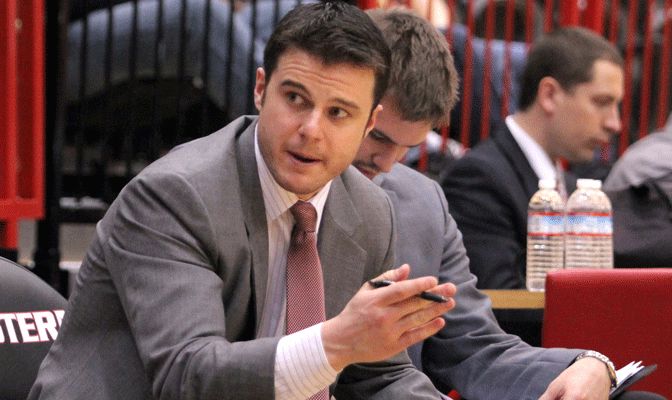 Alex Pribble is the new basketball coach at Saint Martin's.