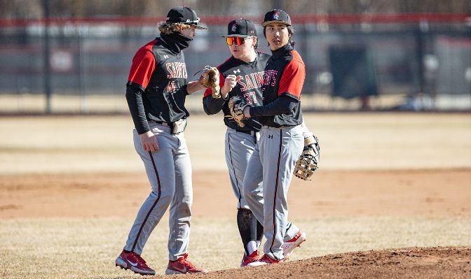 Saint Martin's won its series against Northwest Nazarene 3-1 last week after winning all but the first game. | Photo by Jacob Thompson/Central Washington Athletics