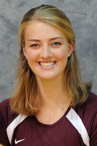 Gillian Edgar was named by the College Rowing Coaches Association as an All-American in 2018.