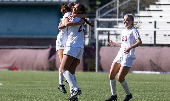 Seattle Pacific sits atop the GNAC standings with 14 points after extending its unbeaten streak to seven matches. The Falcons are followed by WWU with 11 points. | Photo by Rio Giancarlo/SPU Athletics
