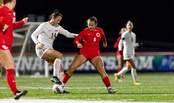 No. 2 seed Seattle Pacific and No. 6 seed Simon Fraser will both represent the GNAC at the 2023 NCAA Women's Soccer Championships this week in Seattle. | Photo by Jacob Thompson