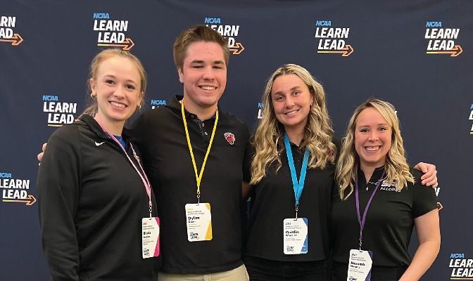 Dean was a GNAC SAAC representative at the 2023 NCAA Student-Athlete Leadership Forum in Baltimore, Maryland.