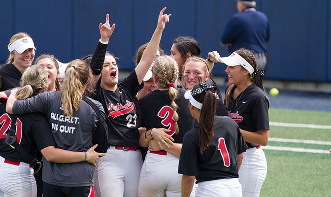Led by GNAC Freshman & Pitcher of the Year Jordan Adams (No. 23), Northwest Nazarene tied Central Washington for the regular season title and went on to win the GNAC Championships.