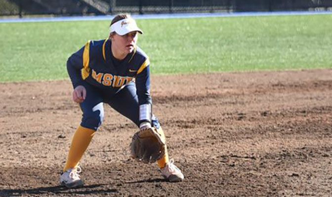 Cailee Morgan and Montana State Billings won just one game last week, but it was a 2-0 win over No. 13 Chico State. Morgan led the Yellowjackets at the TOC with a .333 batting average.